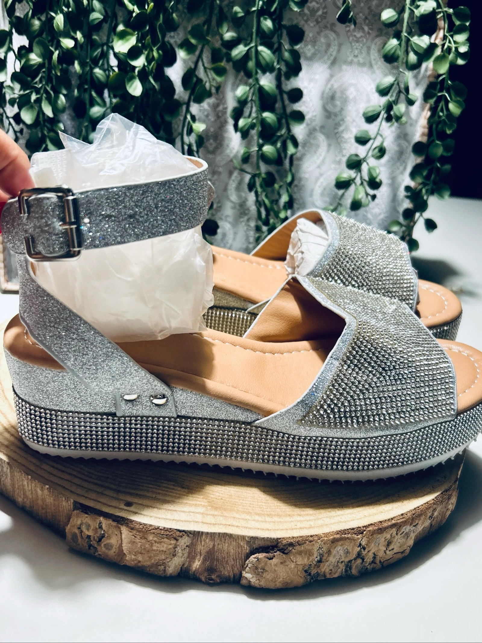 Glitter/Strash Effect Wedges – photo 8